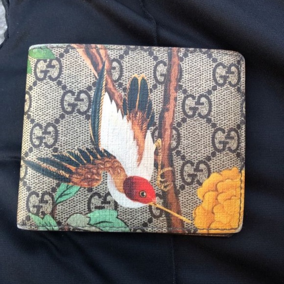 gucci hummingbird wallet